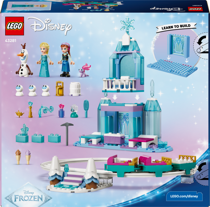 LEGO® │ Disney Princess 43281 Elsin ledový palác a jízda na sněhu
