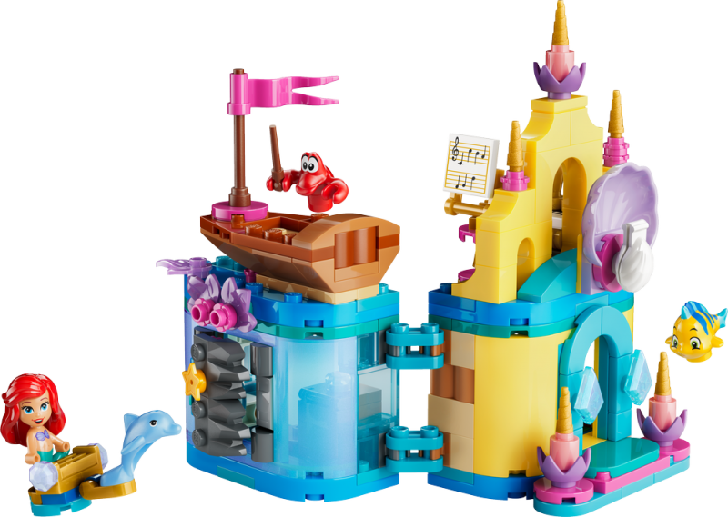 LEGO® │ Disney Princess 43285 Ariel a její kouzelný miniaturní palác