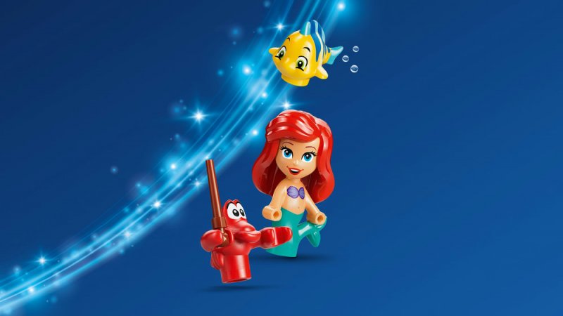 LEGO® │ Disney Princess 43285 Ariel a její kouzelný miniaturní palác