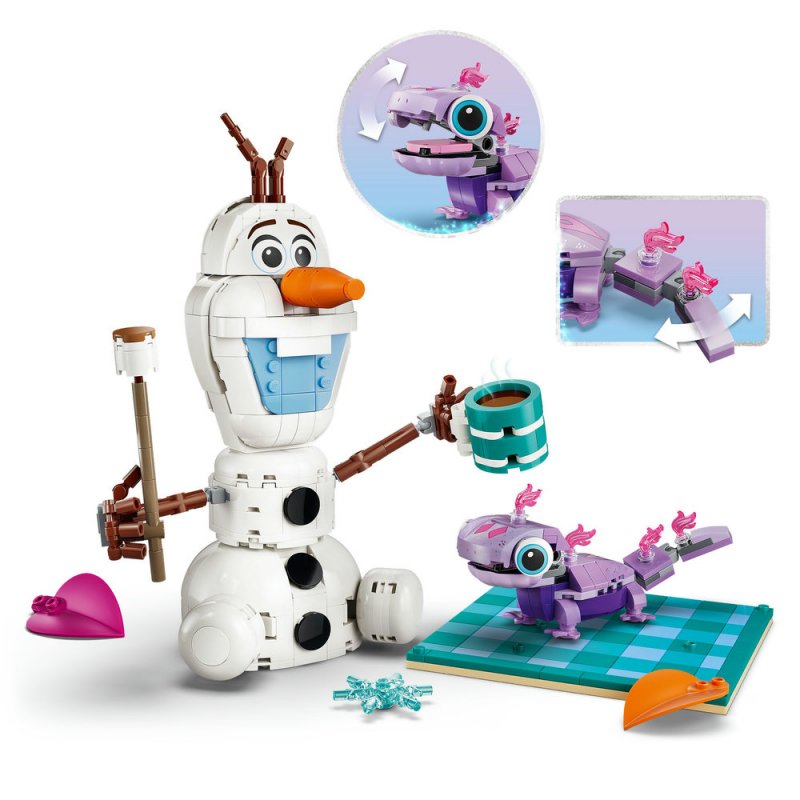 LEGO® │ Disney Princess 43287 Olaf a Bruni na zábavném pikniku