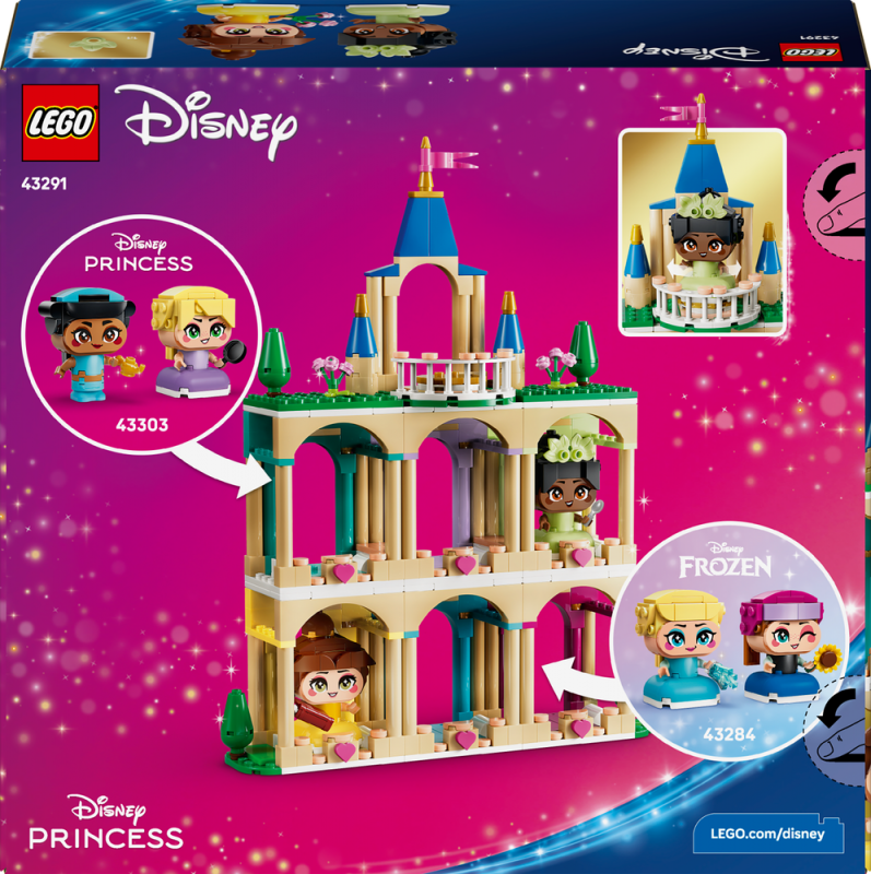LEGO® │ Disney Princess 43291 Mini Bella a Tiana s hradem