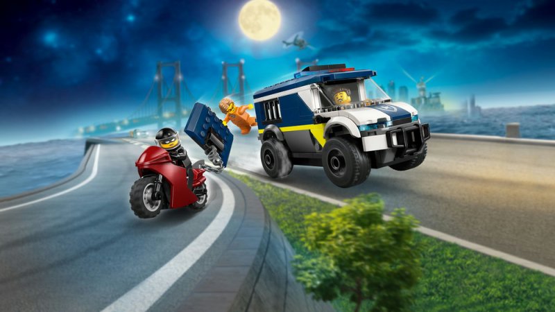 LEGO® City 60479 Policejní dodávka pro převoz vězňů