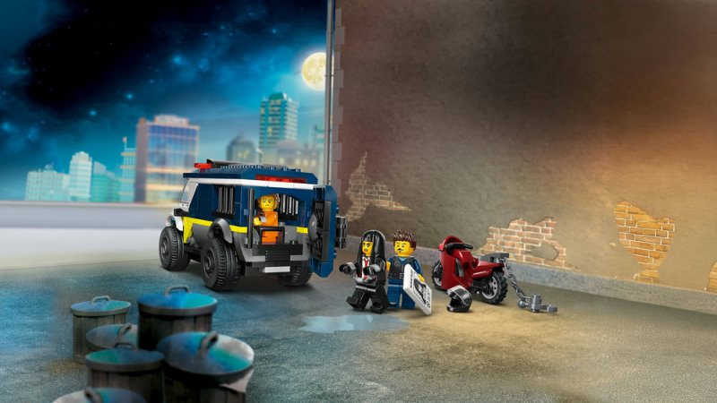 LEGO® City 60479 Policejní dodávka pro převoz vězňů