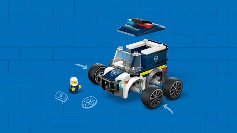 LEGO® City 60481 Autíčka – Policejní dodávka