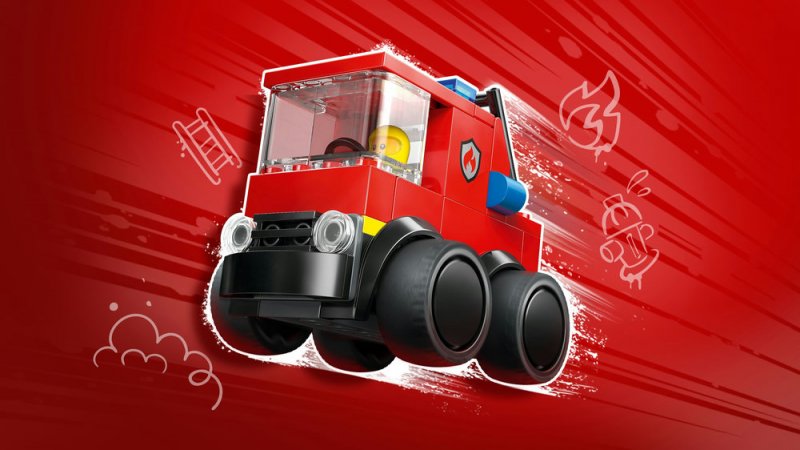 LEGO® City 60482 Autíčka – Hasičské auto