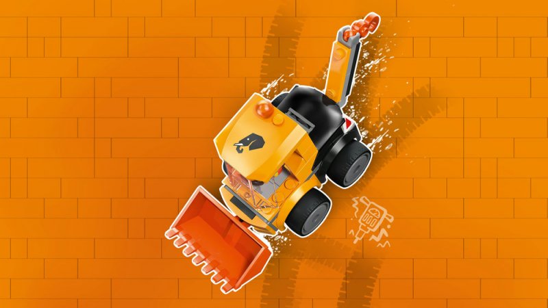 LEGO® City 60483 Autíčka – Stavební nakladač