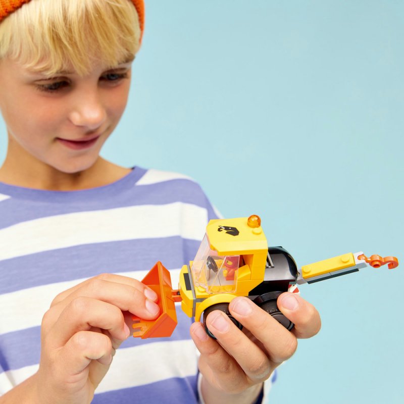 LEGO® City 60483 Autíčka – Stavební nakladač