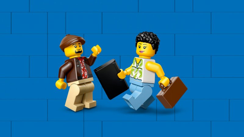 LEGO® City 60487 Žlutý taxík