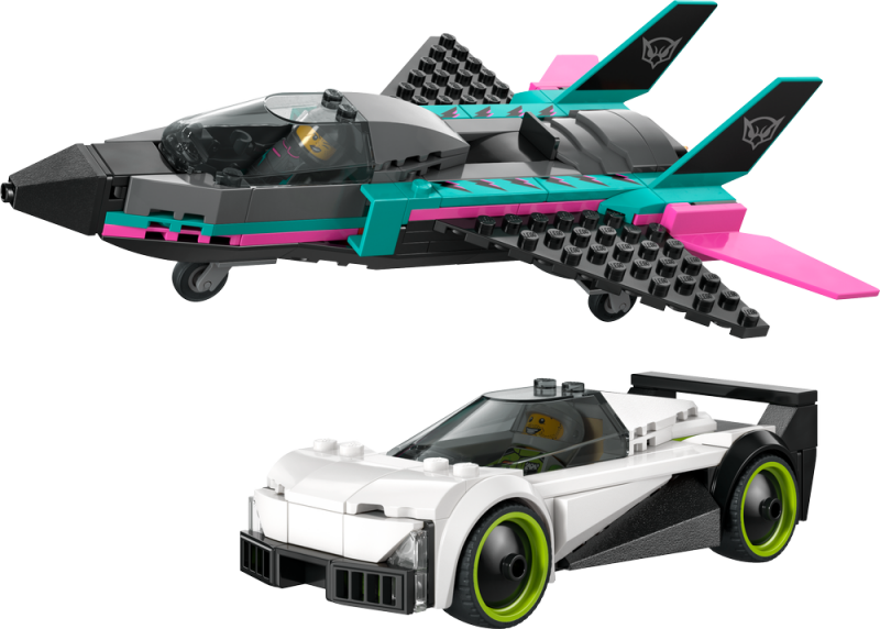 LEGO® City 60489 Tryskáč vs. auto