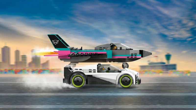 LEGO® City 60489 Tryskáč vs. auto