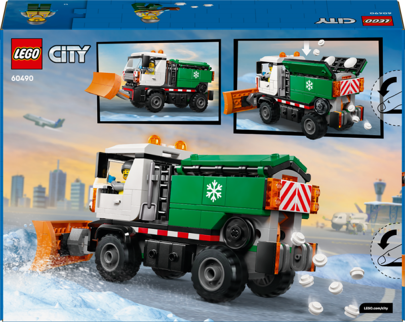LEGO® City 60490 Sněžný pluh