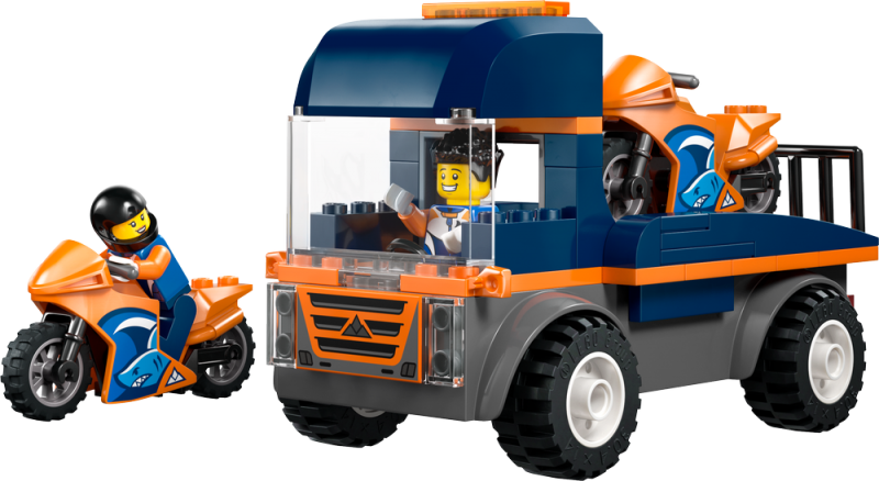 LEGO® City 60491 Kamion na přepravu motorek