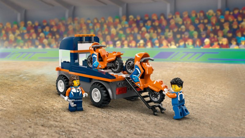 LEGO® City 60491 Kamion na přepravu motorek