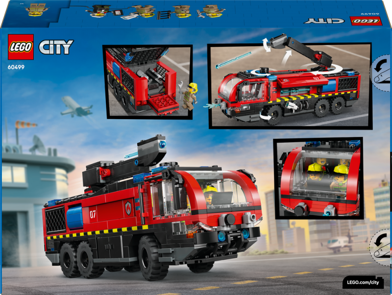 LEGO® City 60499 Letištní hasičské auto