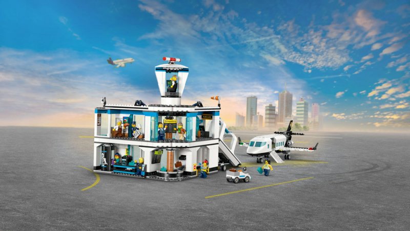LEGO® City 60502 Letiště s letadlem
