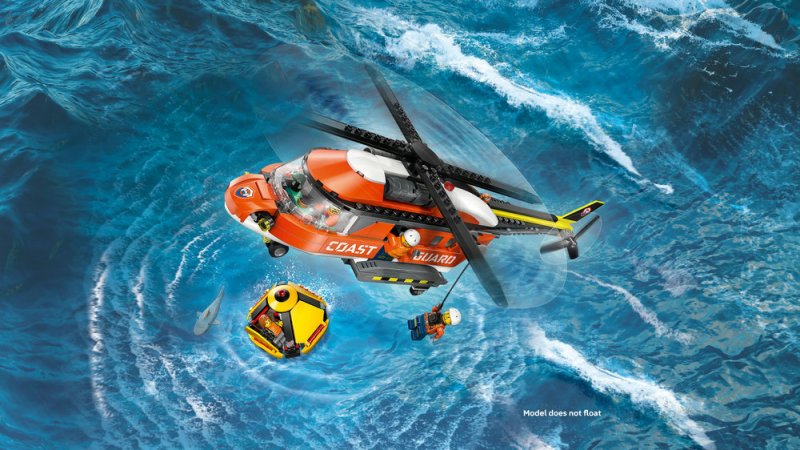 LEGO® City 60503 Helikoptéra pobřežní hlídky