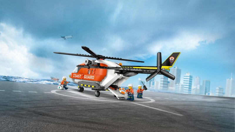 LEGO® City 60503 Helikoptéra pobřežní hlídky