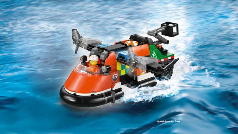 LEGO® City 60505 Remix: Letadlo, servisní vůz a vznášedlo