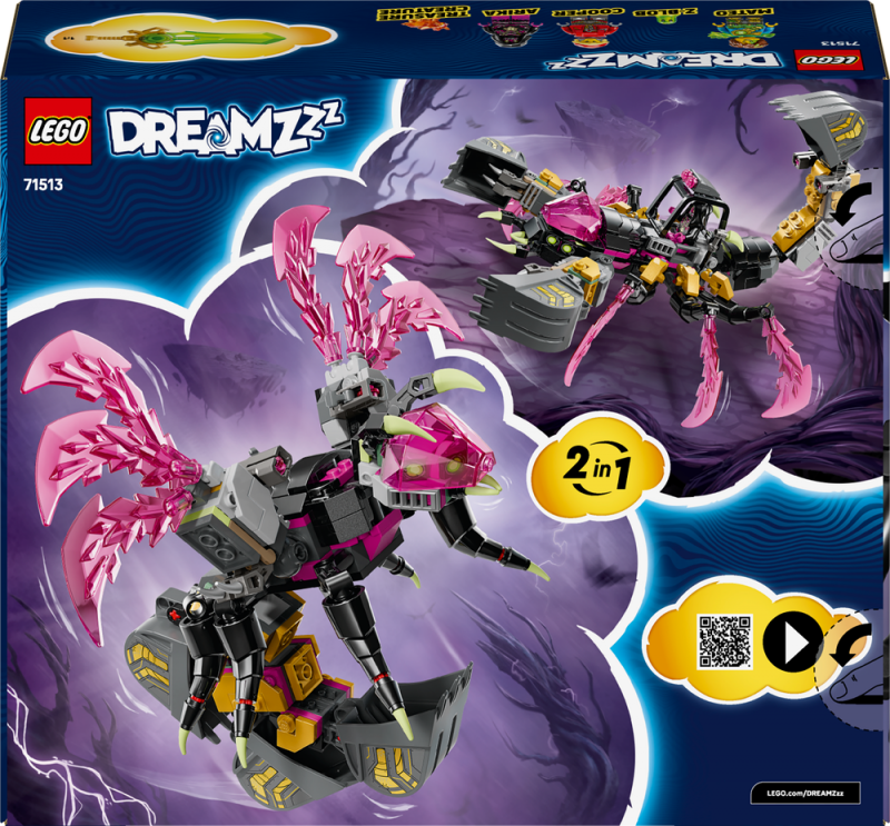 LEGO® DREAMZzz™ 71513 Škorpioní rypadlo z nočních můr
