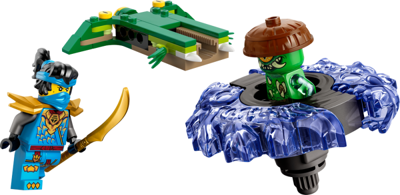 LEGO® NINJAGO® 71849 Nya vs. spinner zmutované příšery