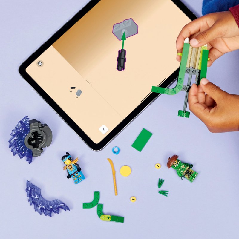 LEGO® NINJAGO® 71849 Nya vs. spinner zmutované příšery
