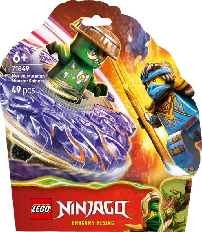 LEGO® NINJAGO® 71849 Nya vs. spinner zmutované příšery