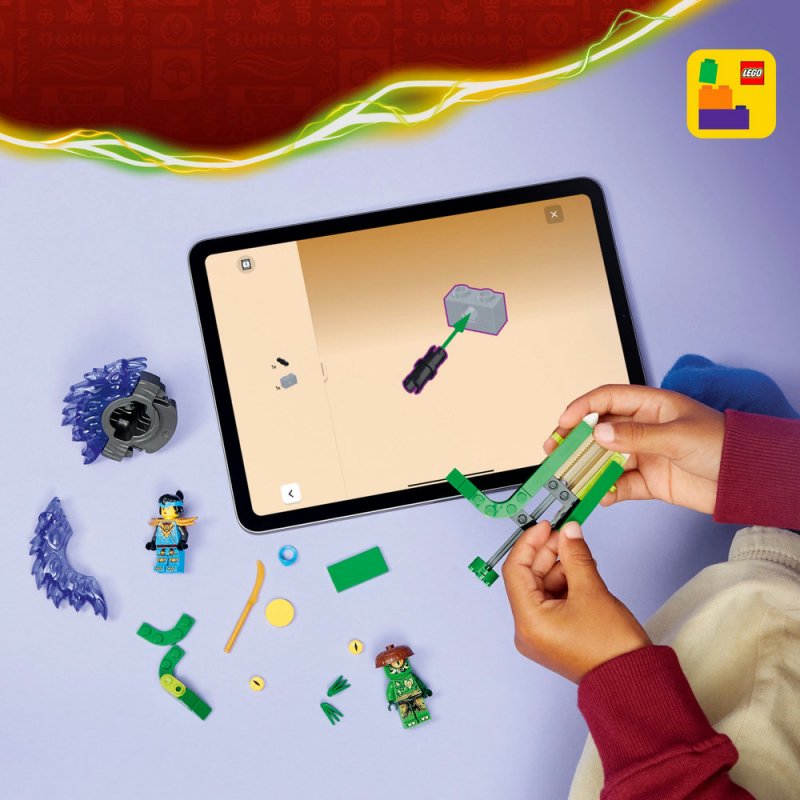 LEGO® NINJAGO® 71849 Nya vs. spinner zmutované příšery