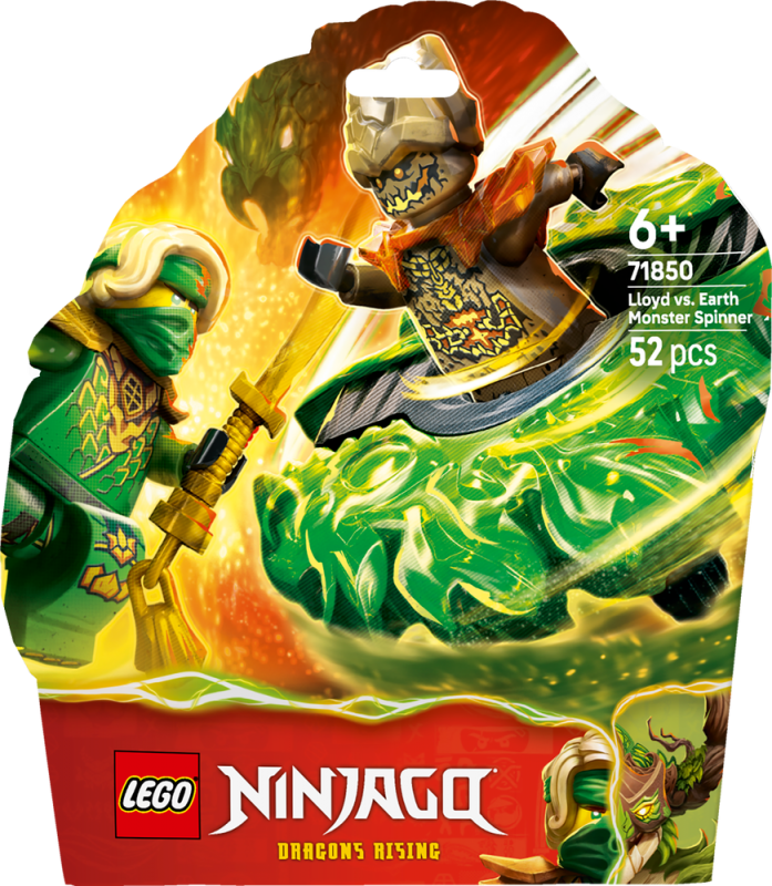 LEGO® NINJAGO® 71850 Lloyd vs. spinner pozemské příšery