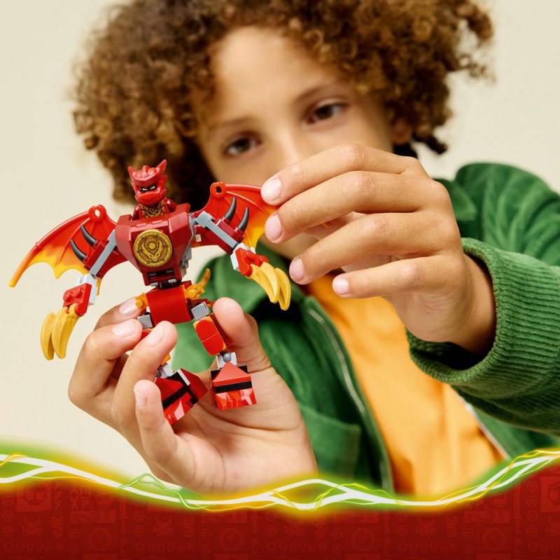 LEGO® NINJAGO® 71851 Kaiův bojový balíček s dračím oblekem