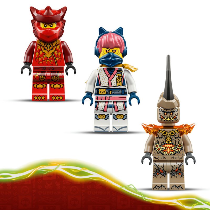 LEGO® NINJAGO® 71851 Kaiův bojový balíček s dračím oblekem