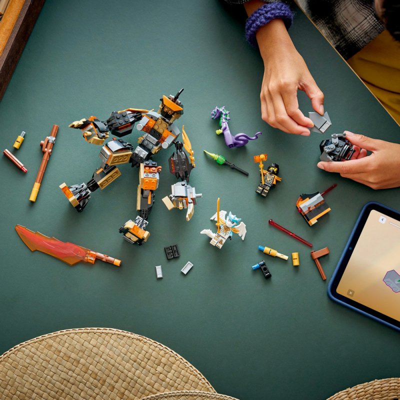 LEGO® NINJAGO® 71854 Coleův expediční robot a dračí Zane