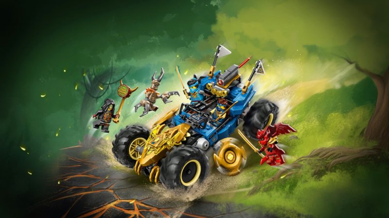 LEGO® NINJAGO® 71856 Jay a jeho transformační auto