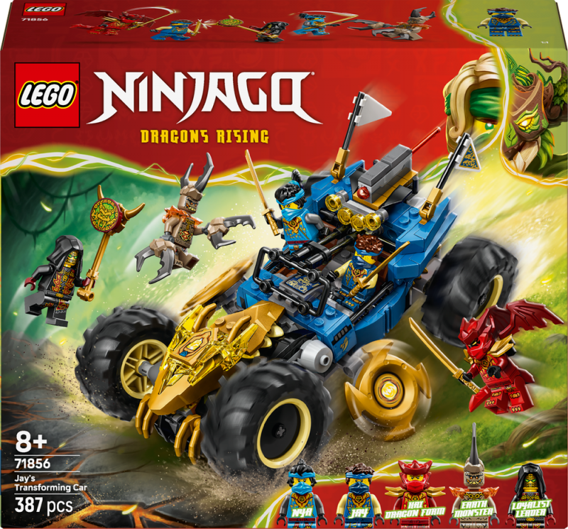 LEGO® NINJAGO® 71856 Jay a jeho transformační auto