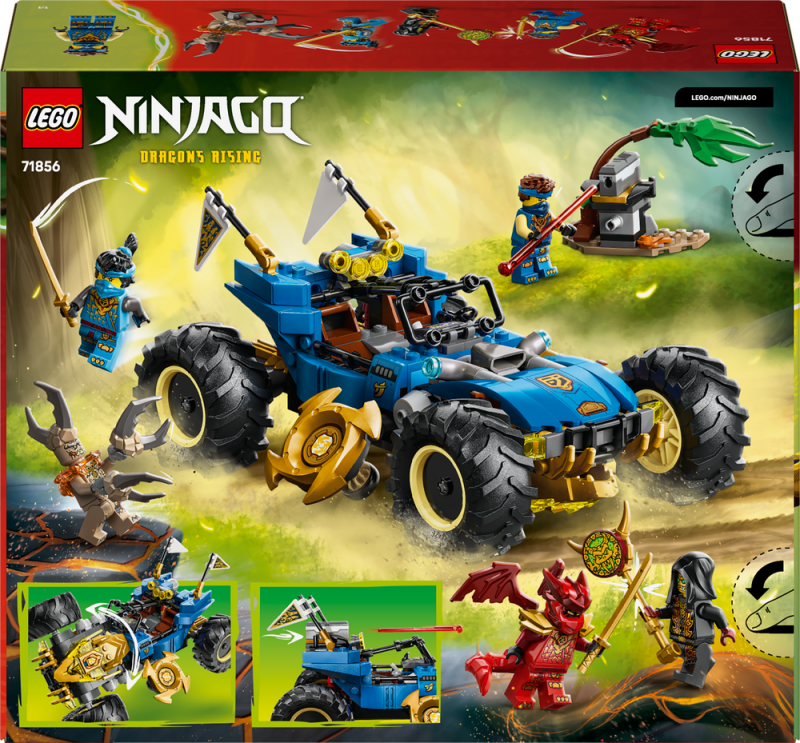 LEGO® NINJAGO® 71856 Jay a jeho transformační auto