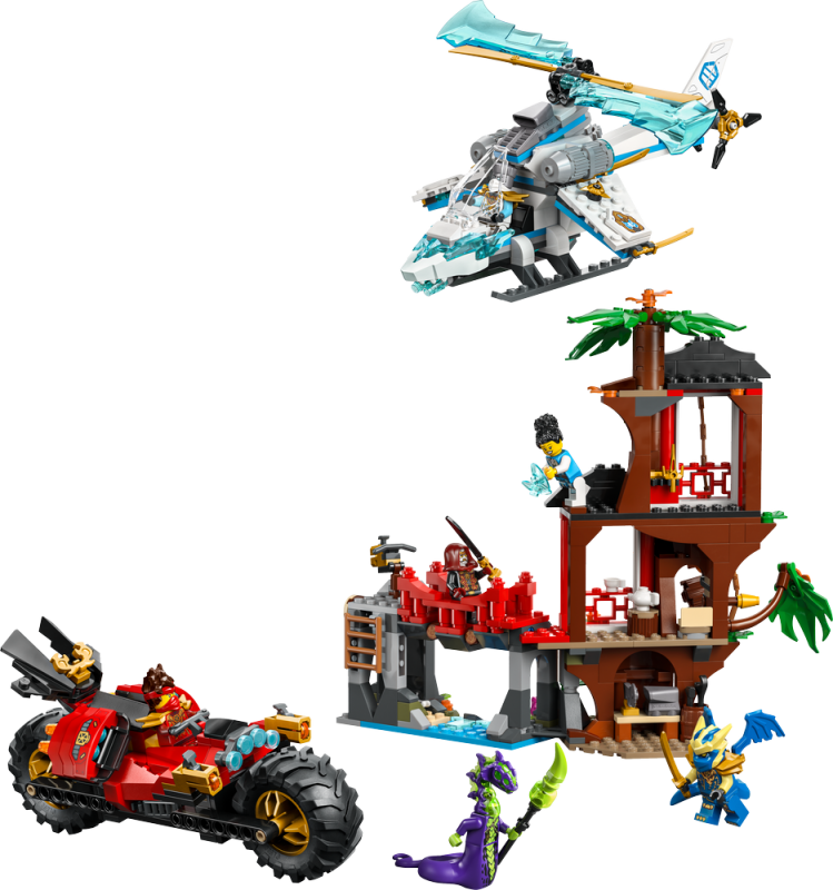 LEGO® NINJAGO® 71857 Souboj nindža vozidel a domek na stromě