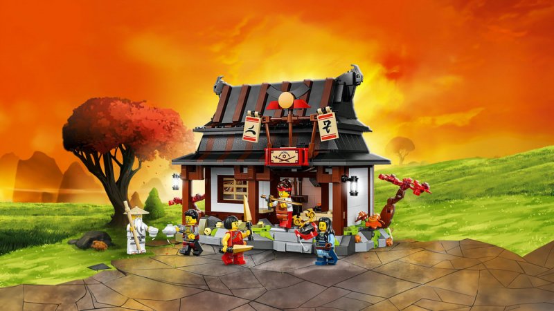 LEGO® NINJAGO® 71858 Kovárna Čtyři zbraně: 15 let NINJAGO