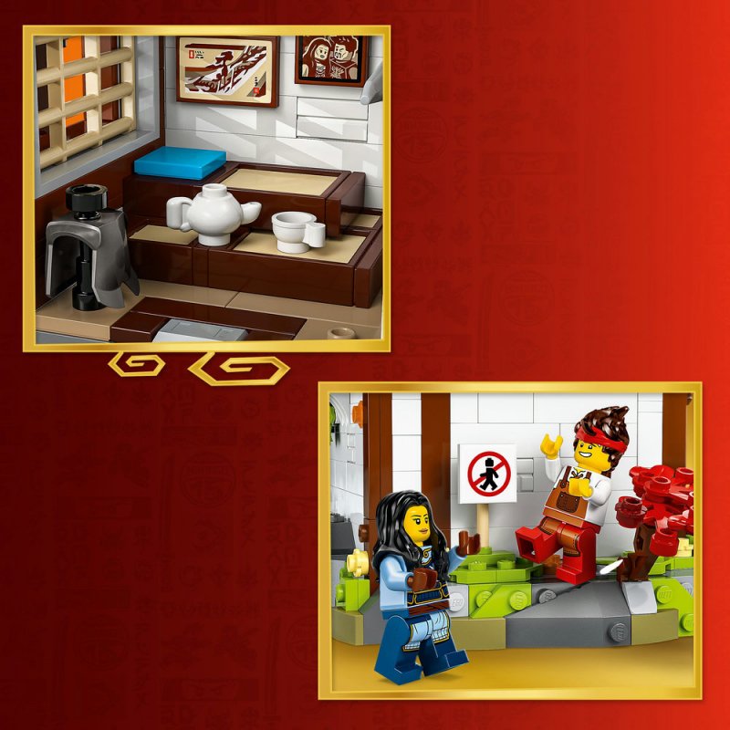 LEGO® NINJAGO® 71858 Kovárna Čtyři zbraně: 15 let NINJAGO