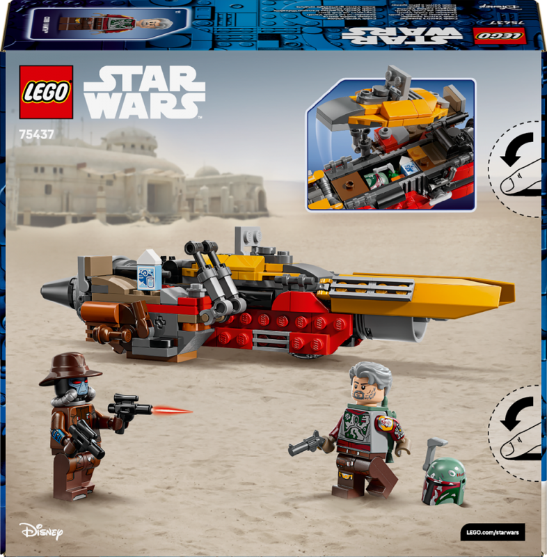 LEGO® Star Wars™ 75437 Cobb Vanth a spídr