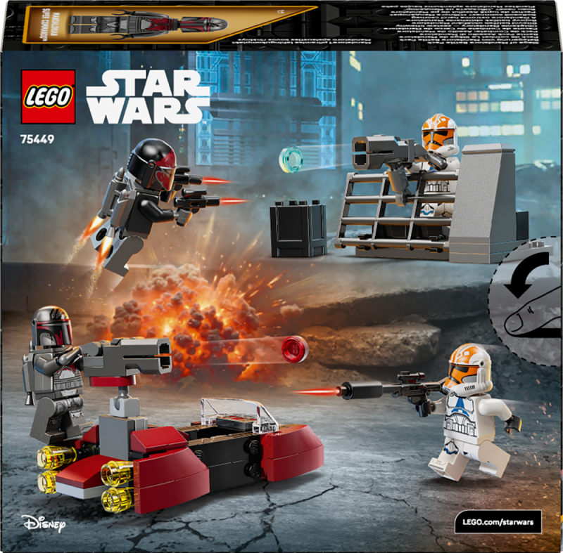 LEGO® Star Wars™ 75449 Bitevní balíček obléhání Mandalore