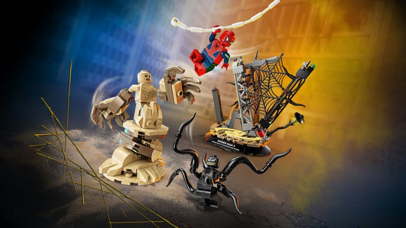 LEGO® ǀ Marvel 76334 Epický souboj: Spider-Man vs. Sandman
