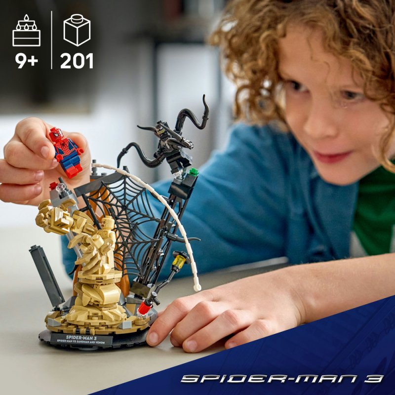 LEGO® ǀ Marvel 76334 Epický souboj: Spider-Man vs. Sandman