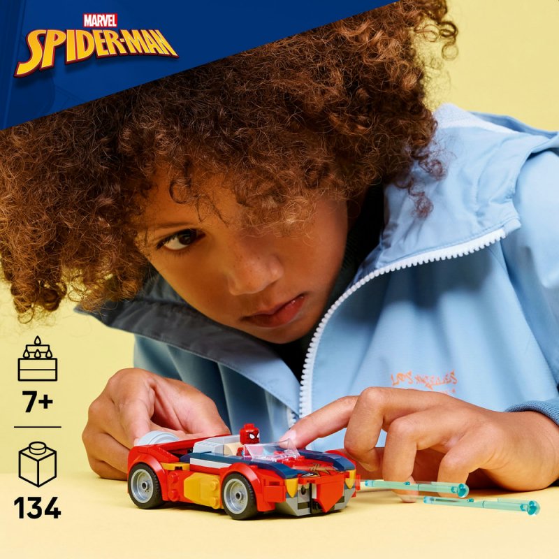 LEGO® ǀ Marvel 76336 Spider-Man a auto vs. venomizovaný Wolverine