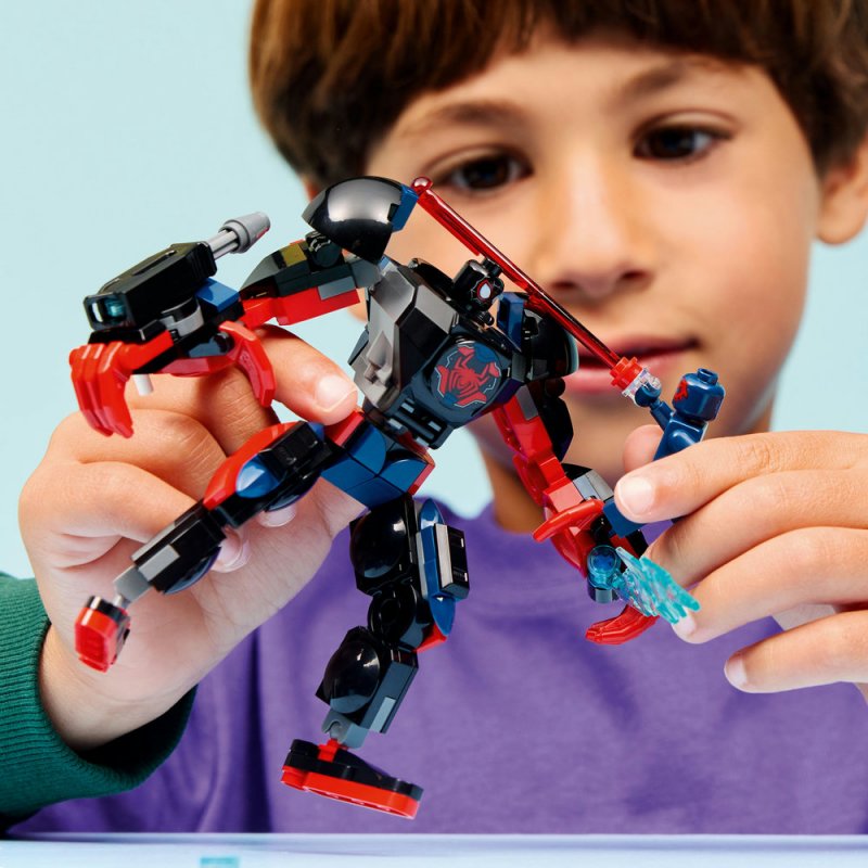 LEGO® ǀ Marvel 76337 Robot Milese Moralese vs. Spider-Man 2099