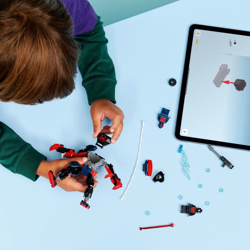 LEGO® ǀ Marvel 76337 Robot Milese Moralese vs. Spider-Man 2099