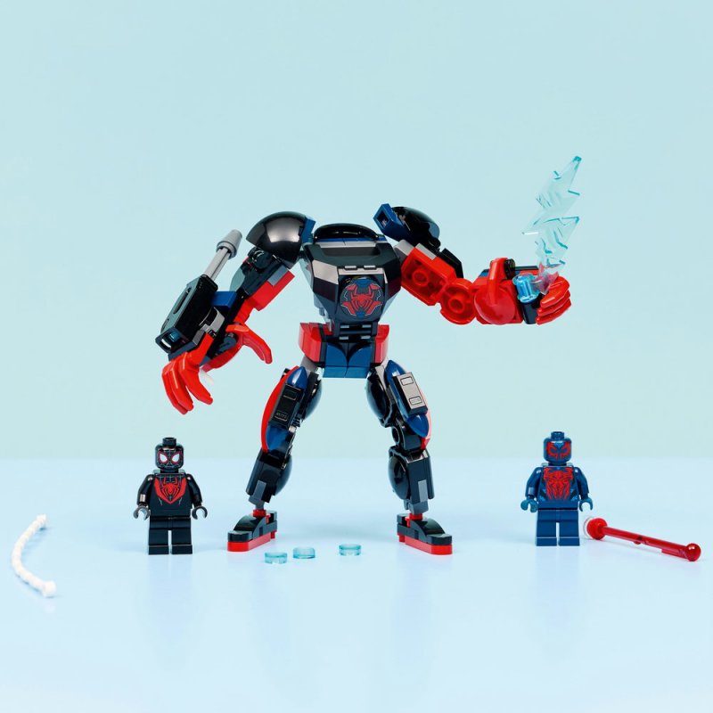 LEGO® ǀ Marvel 76337 Robot Milese Moralese vs. Spider-Man 2099