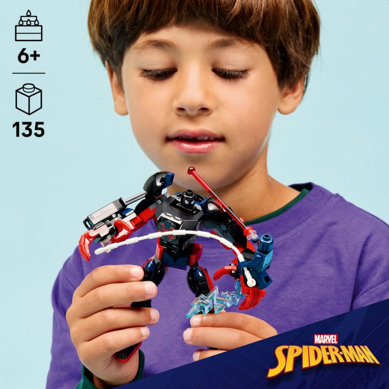 LEGO® ǀ Marvel 76337 Robot Milese Moralese vs. Spider-Man 2099