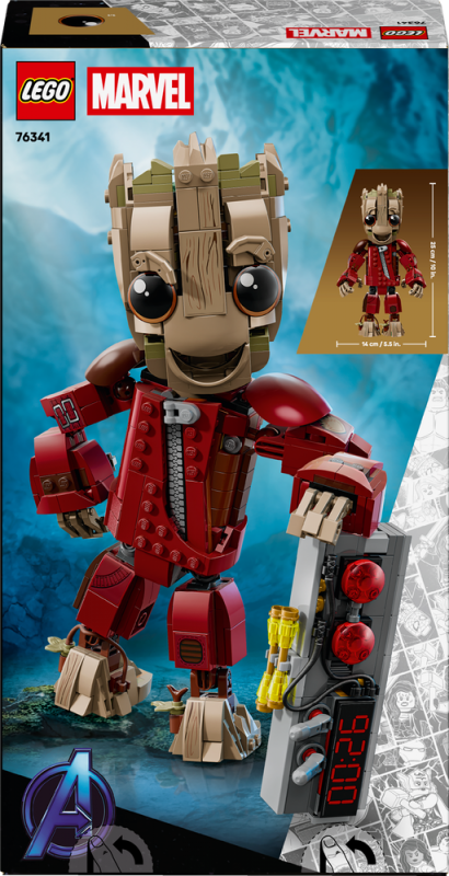 LEGO® ǀ Marvel 76341 Groot v kombinéze Plenitelů