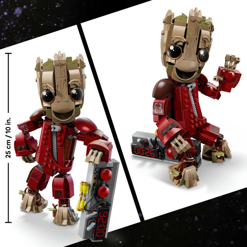 LEGO® ǀ Marvel 76341 Groot v kombinéze Plenitelů