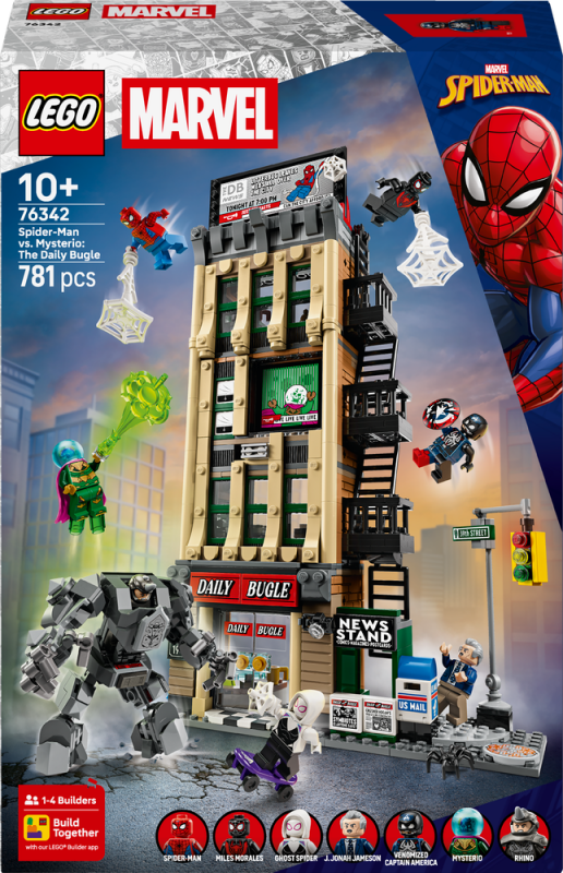 LEGO® ǀ Marvel 76342 Spider-Man vs. Mysterio: Daily Bugle