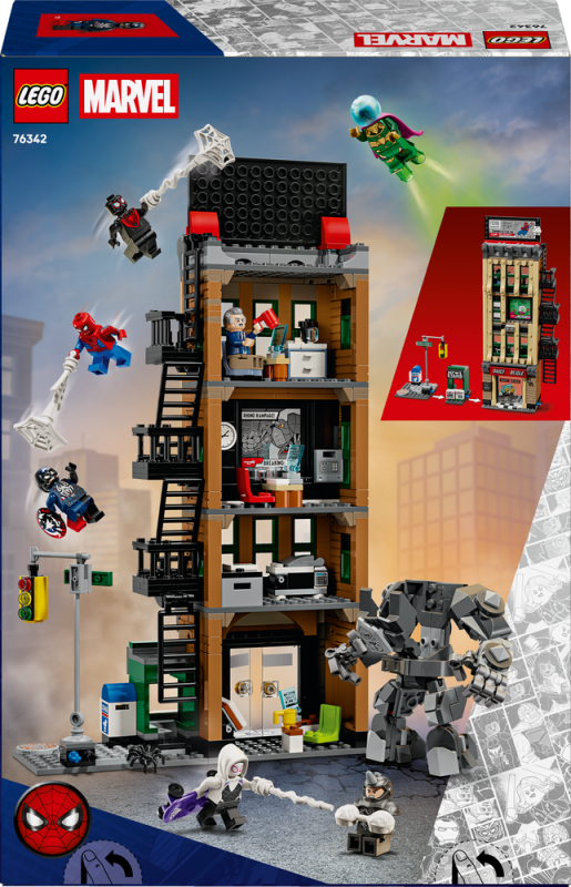 LEGO® ǀ Marvel 76342 Spider-Man vs. Mysterio: Daily Bugle